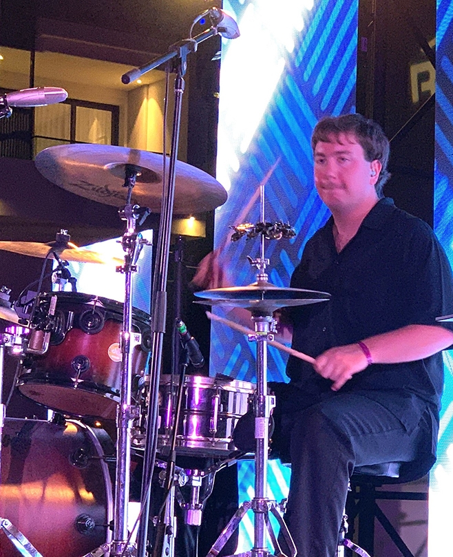 Drum Teacher Cameron Holladay