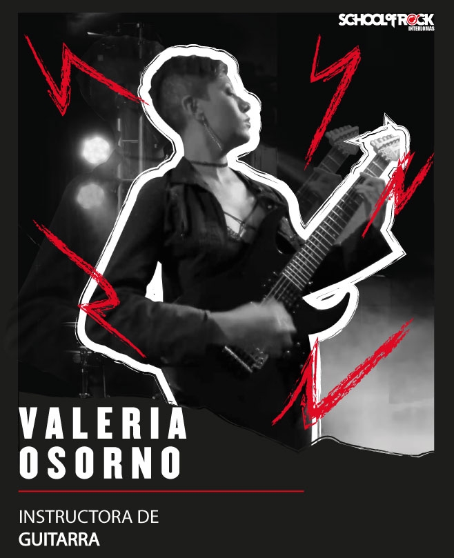 Instructora de Teclado y Guitarra Vaire Osorno