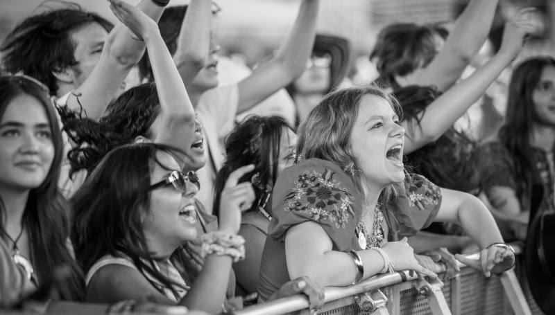 School of Rock Students Performing on Stage