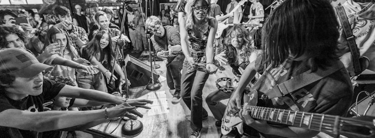 Students in the Allstars music program