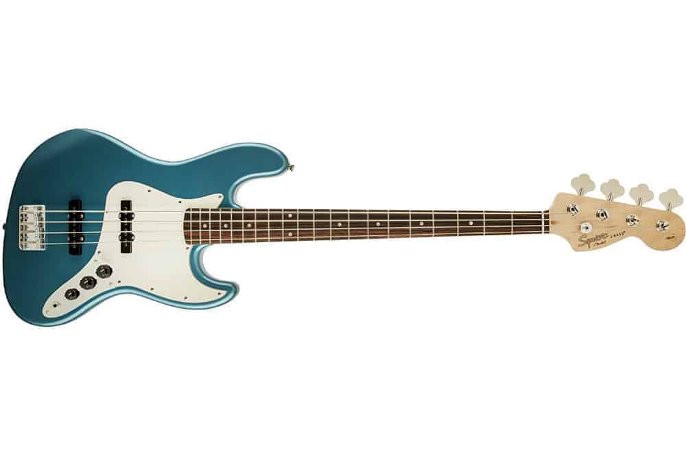 開梱 設置?無料 】 SQUIER Affinity Jazz Bass by Fender 青色 